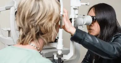 Direct billed eye exams
