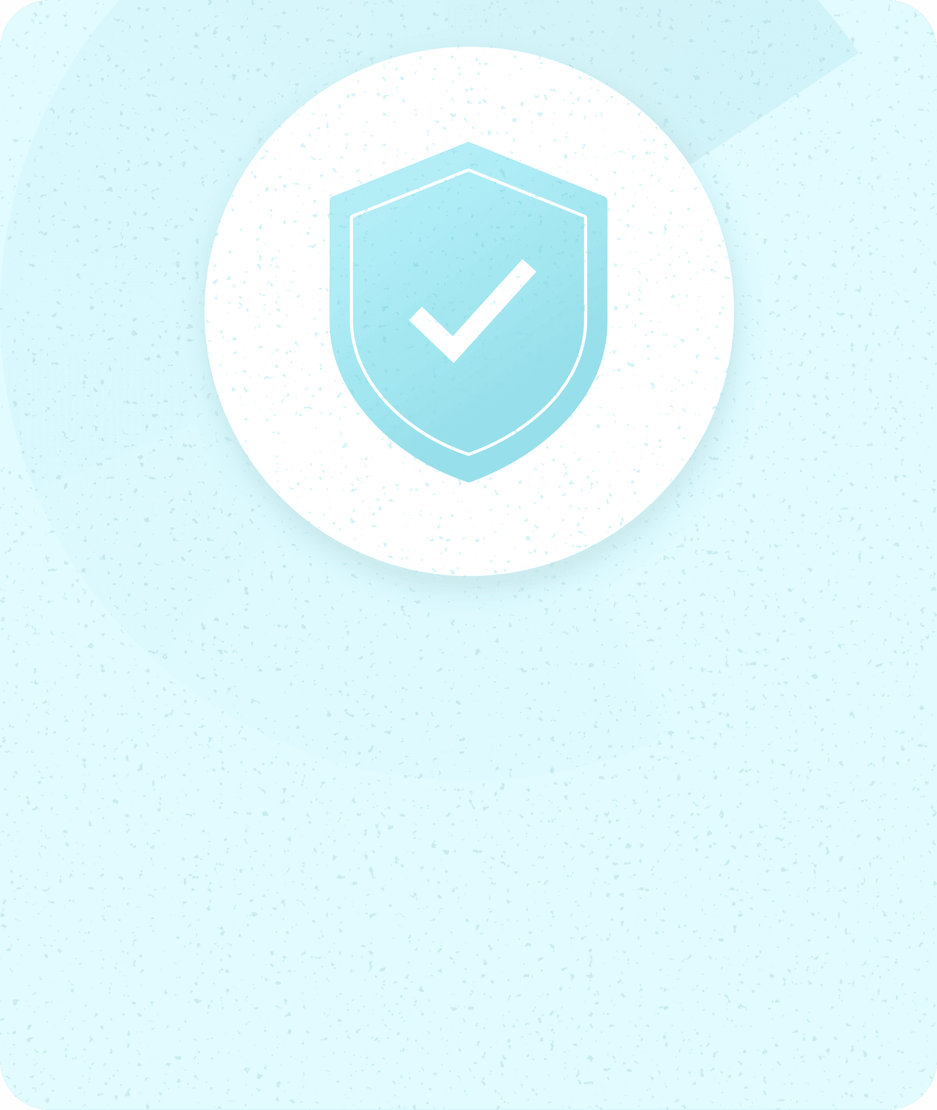 Graphic symbolizing quality assurance and protection, which illustrates the 90-day progressive satisfaction guarantee for lenses from Dresden Vision New Zealand.