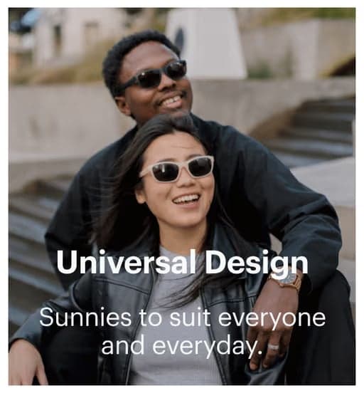 Dresden Vision diverse individuals wearing sunglasses showcasing inclusive and versatile frame design