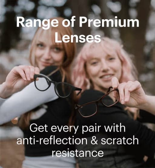 Dresden Vision glasses featuring premium lenses with anti-reflection and scratch resistance