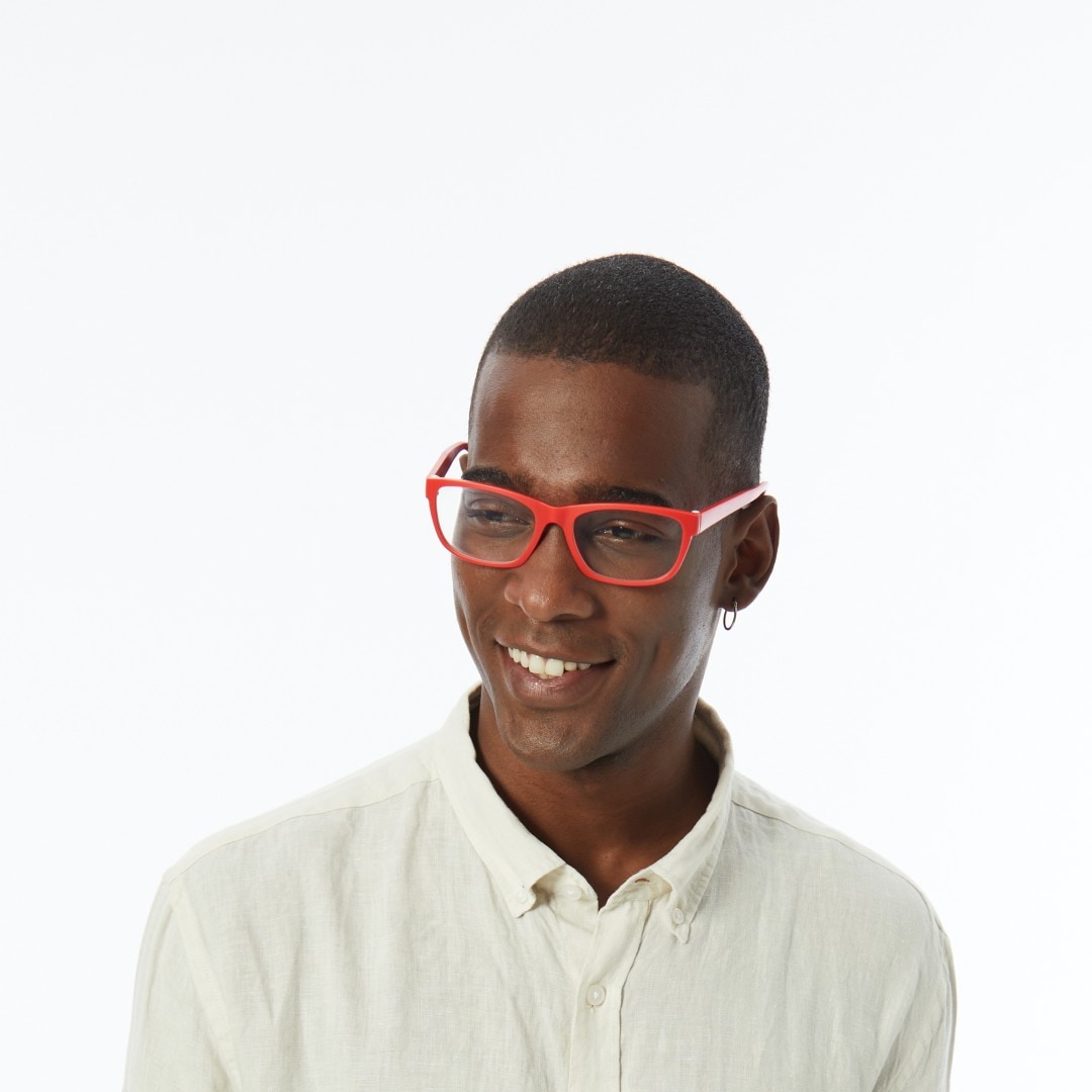 Blue Light Filter Glasses Azure Blue