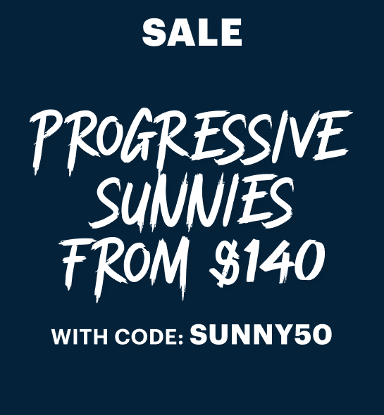 Dresden Vision promotional banner for all sunglasses. All Sunglasses half price. Use code, sunny50.