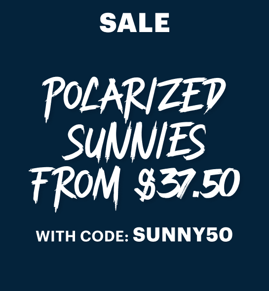 Dresden Vision Australia promotional banner for all sunglasses. All Sunglasses half price. Use code, sunny50.