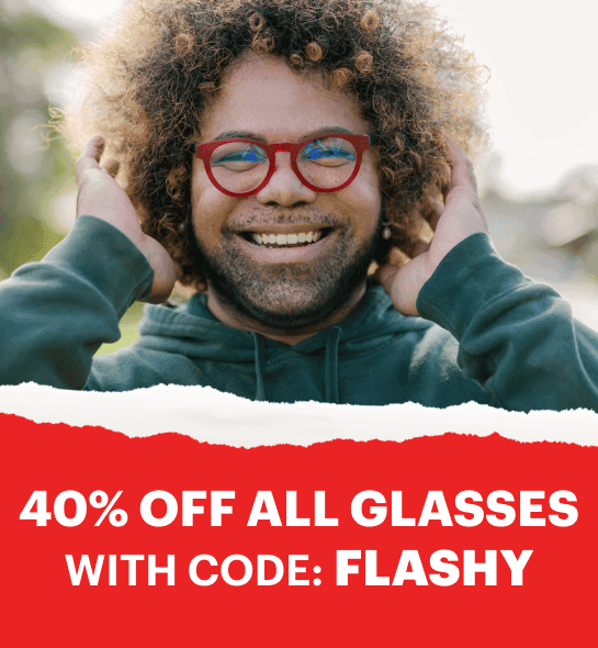 40 percent off with code FLASHY