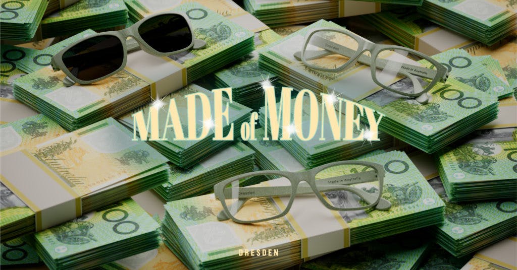 Volume 6: Made of Money. (Literally) Recycled Banknotes, and sustainable goals.